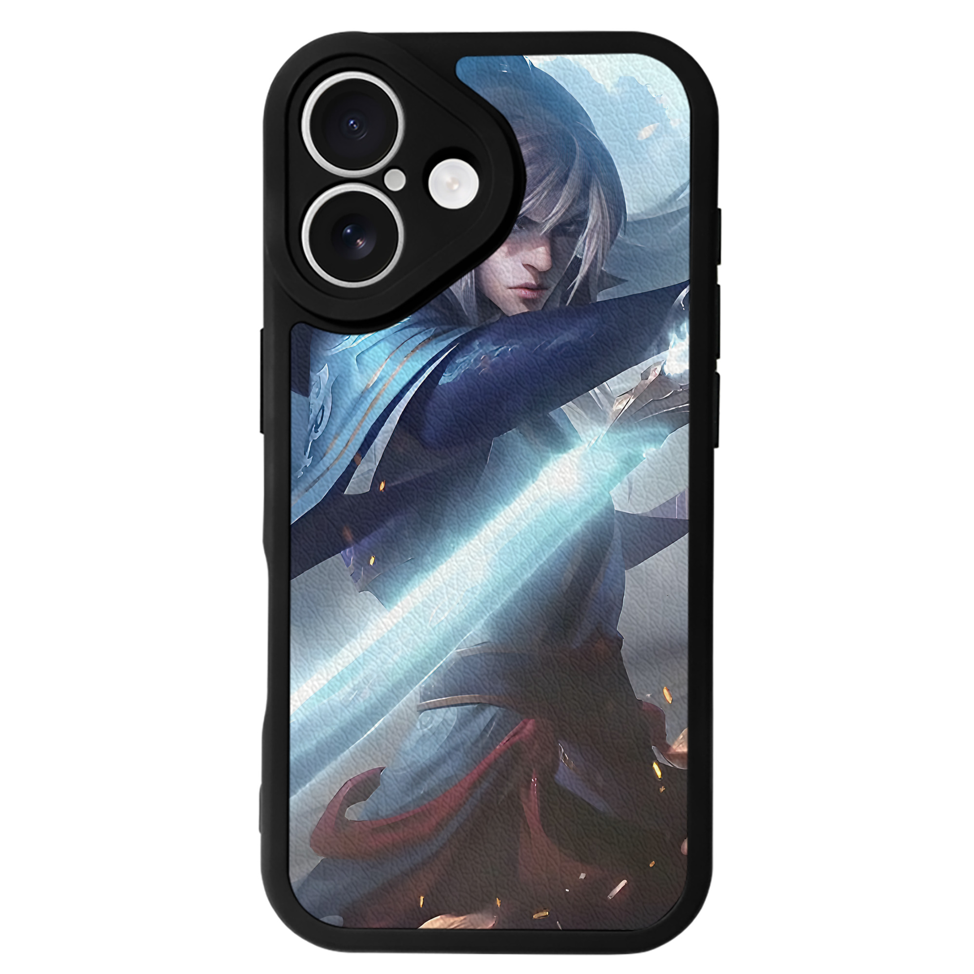 リーグ・オブ・レジェンド League of Legends LOL 【iPhone 16シリーズ対応】シリコンスマホケース（レザー調） 材質：シリコン